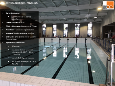 Aquatic Center - Privas (FRANCE)